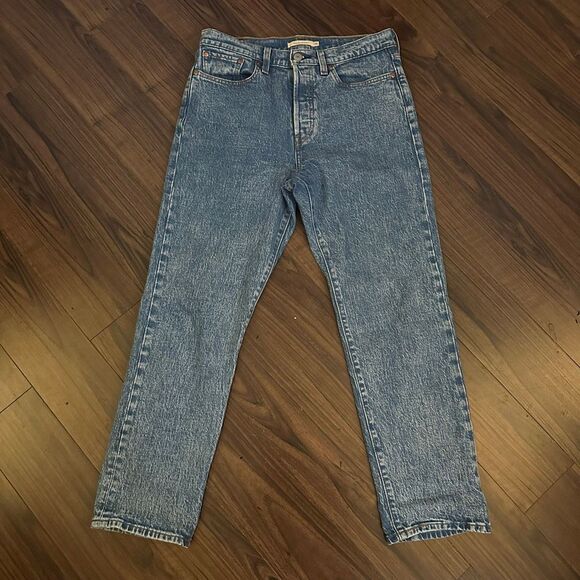 Levi’s Wedgie straight jeans button fly 29 - Picture 1 of 13